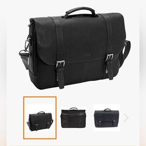 Kenneth Cole REACTION COLOMBIAN LEATHER DUAL COMPARTMENT FLAPOVER